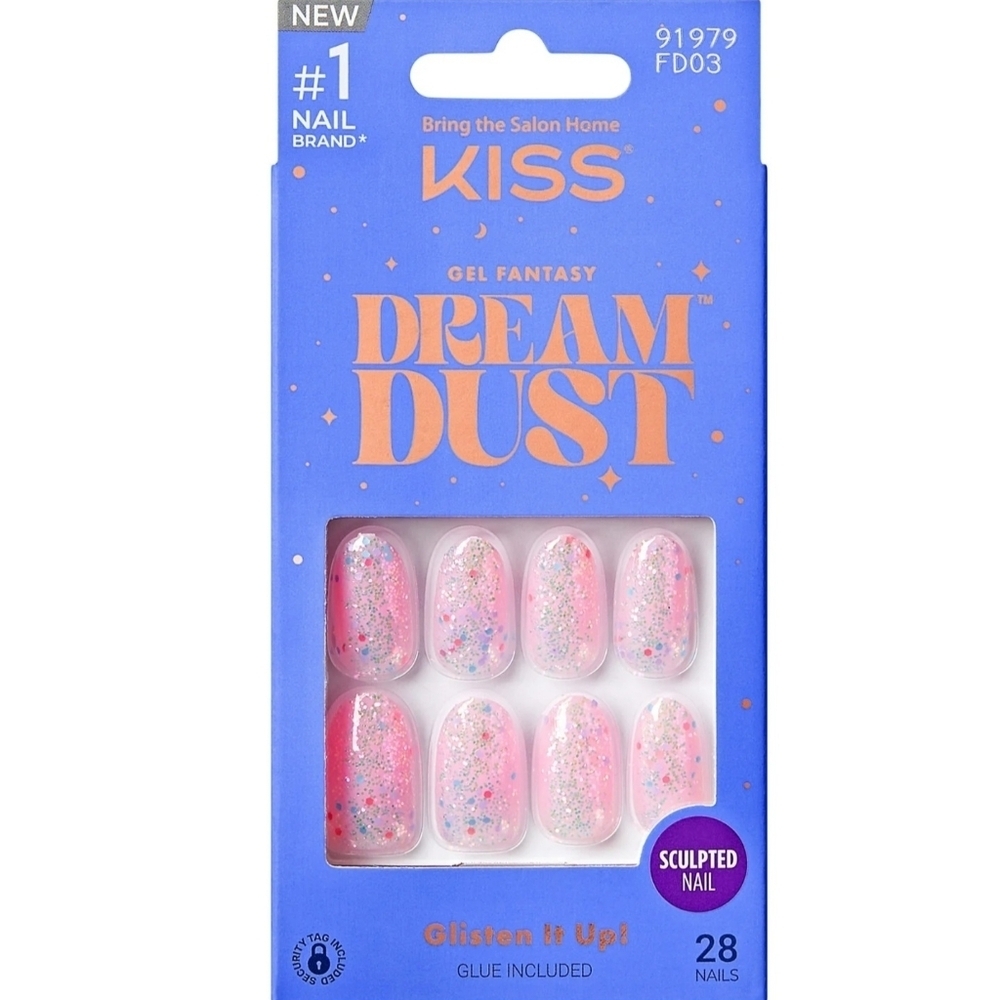 KISS Gel Fantasy Dream Dust Nails